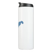 Charleston West Virginia Wood Grain Thermosbeker (Geroteerd rechts)