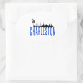 CHARLESTON WONDERFUL OVALE STICKER (Tas)