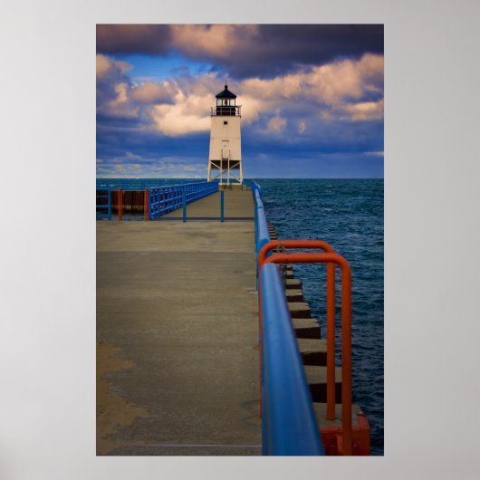Charlevoix Light 0818 Poster (Voorkant)