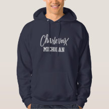 Charlevoix Michigan Sweat - shirt à capuche imprim