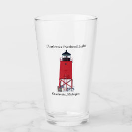 Charlevoix Pierhead Licht glas