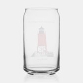 Charlevoix Pierhead Light peut verre (Verso)