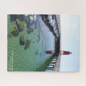 Charlevoix South Pier Light Jigzaag Puzzle Legpuzzel (Horizontaal)