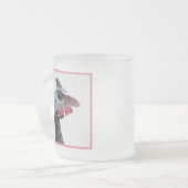 Charlie 10 oz matglas koffiemok (Voorkant links)