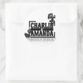 Charlie & Amanda LRG Logo Sticker (Tas)