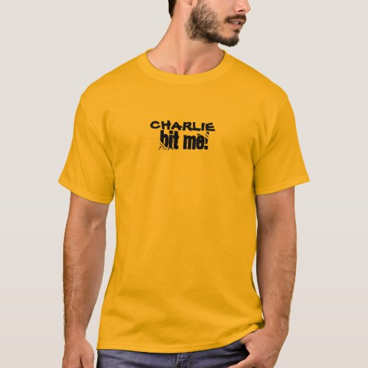 CHARLIE BIT ME! T-SHIRT (Voorkant)