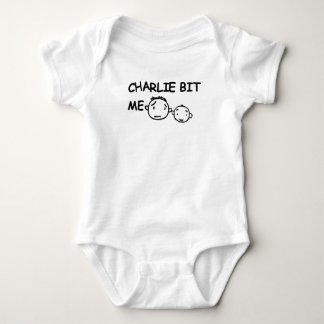 CHARLIE BIT ME T-SHIRT grappig, nerdy geek