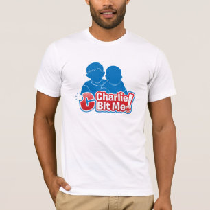 Charlie Bit Me T-Shirt Logo - Boys
