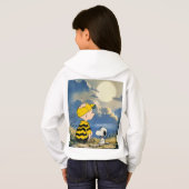 Charlie brown design sweat - shirt à capuche de de (Dos entier)