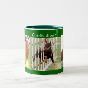 Charlie Brown Doberman Mok
