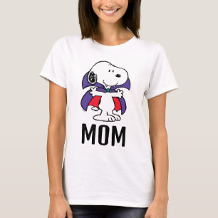 Charlie Brown en Bende Halloween Verjaardag Mam T-shirt