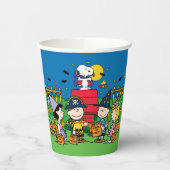 Charlie Brown en Gang Halloween Party Papieren Bekers (Links)