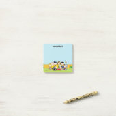 Charlie Brown en Gang | Jouw namen toevoegen Post-it® Notes (Op bureau)