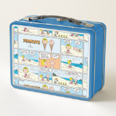 Charlie Brown en Sally Ice Cream op het strand (Achterkant)