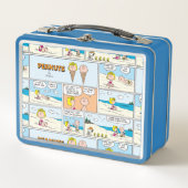 Charlie Brown en Sally Ice Cream op het strand (Voorkant)