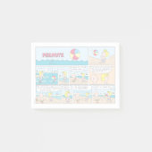 Charlie Brown en Sally op het strand Post-it® Notes (Voorkant)