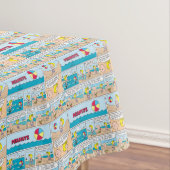 Charlie Brown en Sally op het strand Tafelkleed (Voorbeeld)