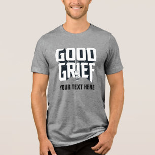 Charlie Brown "Good Grief" Rock Band T-shirt Grafi