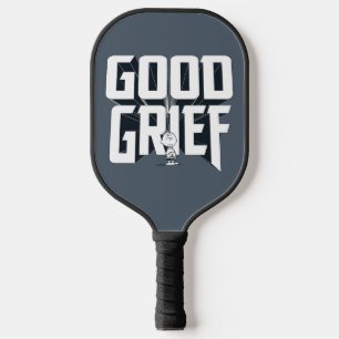 Charlie Brown "Good Grief" Rock Band T-shirt Graph Pickleball Paddle