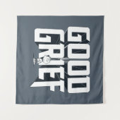 Charlie Brown "Good Grief" Rock Band T-shirt Graph Wandkleed (Voorkant (horizontaal))