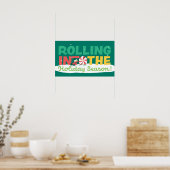 Charlie Brown | Rollen in het vakantieseizoen Poster (Keuken)