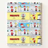 Charlie Brown | Sneeuwbol Notitieboek (Achterkant)