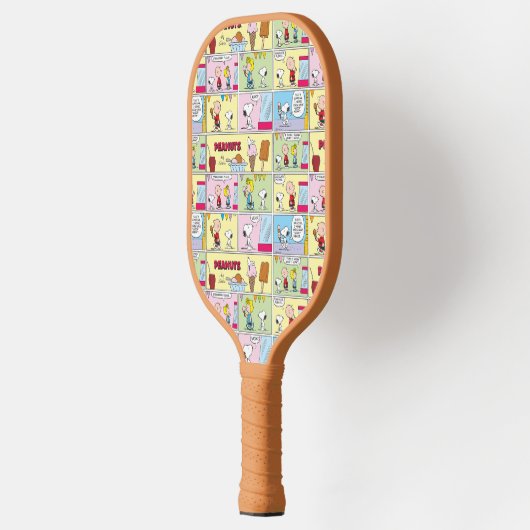 Charlie Brown, Snoopy en Sally | ijsje Pickleball Paddle (Links)