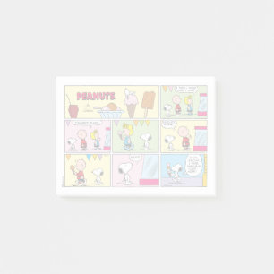 Charlie Brown, Snoopy en Sally ijsje Post-it® Notes