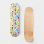 Charlie Brown, Snoopy en Sally | ijsje Skateboard (Voorkant)