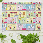 Charlie Brown, Snoopy en Sally | ijsje Theedoek (Gevouwen)