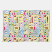 Charlie Brown, Snoopy en Sally | ijsje Theedoek (Horizontaal)