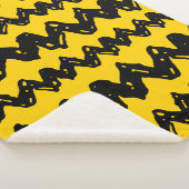 Charlie Brown Zig Zag Pattern Sherpa Deken (3/4)