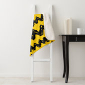 Charlie Brown Zig Zag Pattern Sherpa Deken (In situ)