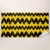 Charlie Brown Zig Zag Pattern Strandlaken (Voorkant)