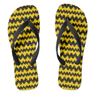 Charlie Brown Zig Zag Pattern Teenslippers