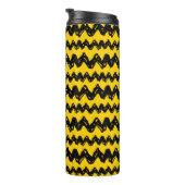 Charlie Brown Zig Zag Pattern Thermosbeker (Geroteerd rechts)