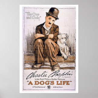 Charlie Chaplin, Copy of 1918 Theatrical Poster