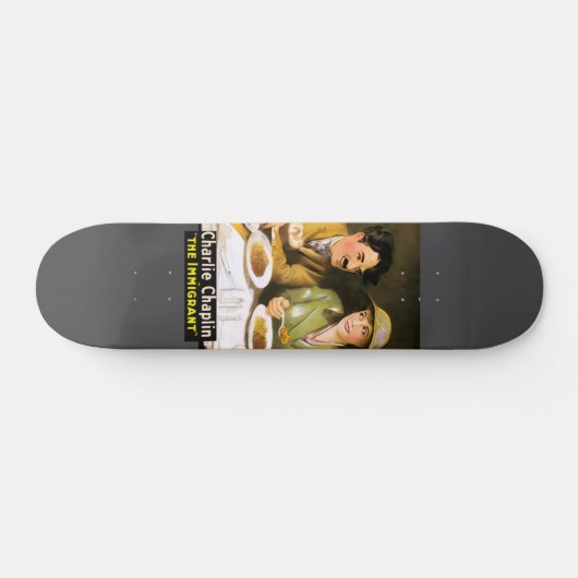 Charlie Chaplin/The Immigrant Skateboard (Horz)