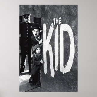Charlie Chaplin The Kid 1921 Klassieke Film Poster