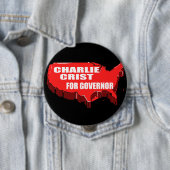 CHARLIE CRIST FOR SENATE RONDE BUTTON 4,0 CM (In situ)