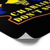 Charlie Don't Surf _ Funny Movie Premium  Poster (Hoek)