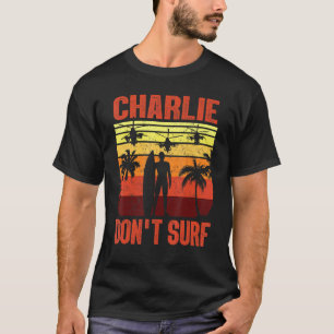 Charlie Dont Surf Militair Vietnam Oorlog T-shirt