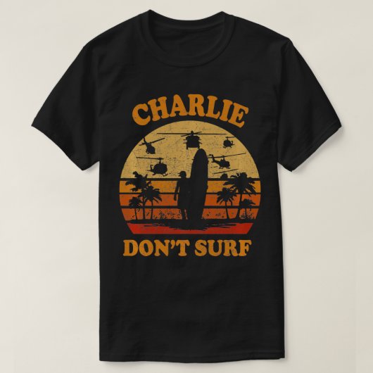 Charlie Dont Surf T-shirt (Design voorkant)