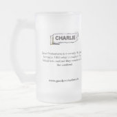Charlie GP Collectors Cup Matglas Bierpul (Links)
