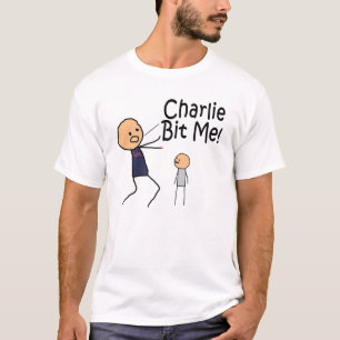 Charlie m'a mordu T-shirt