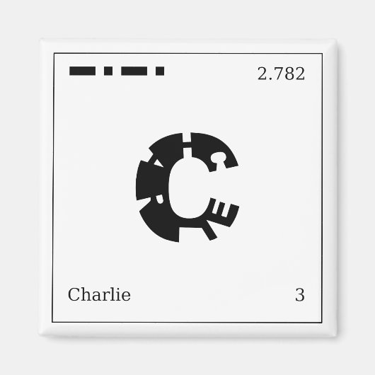 Charlie Magnet (Devant)