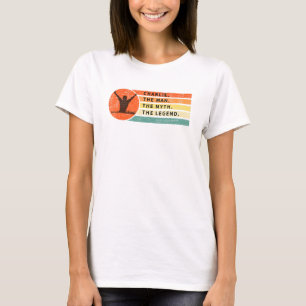 Charlie Man Myth Legend Retro Birthday T-shirt
