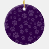 Charlie Ornament (Paw Prints) (Achterkant)