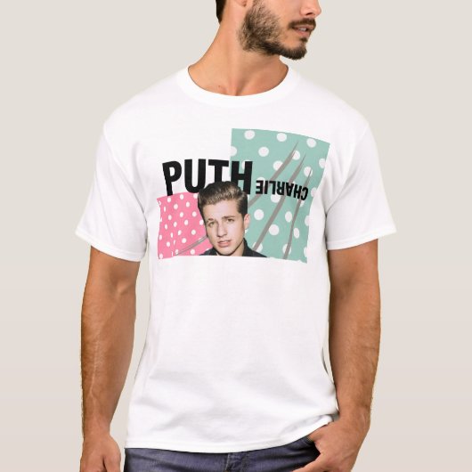 Charlie Puth T-shirt | DriveX-kleding (Voorkant)