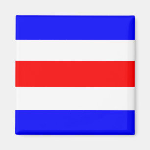 Charlie Red White Magneet